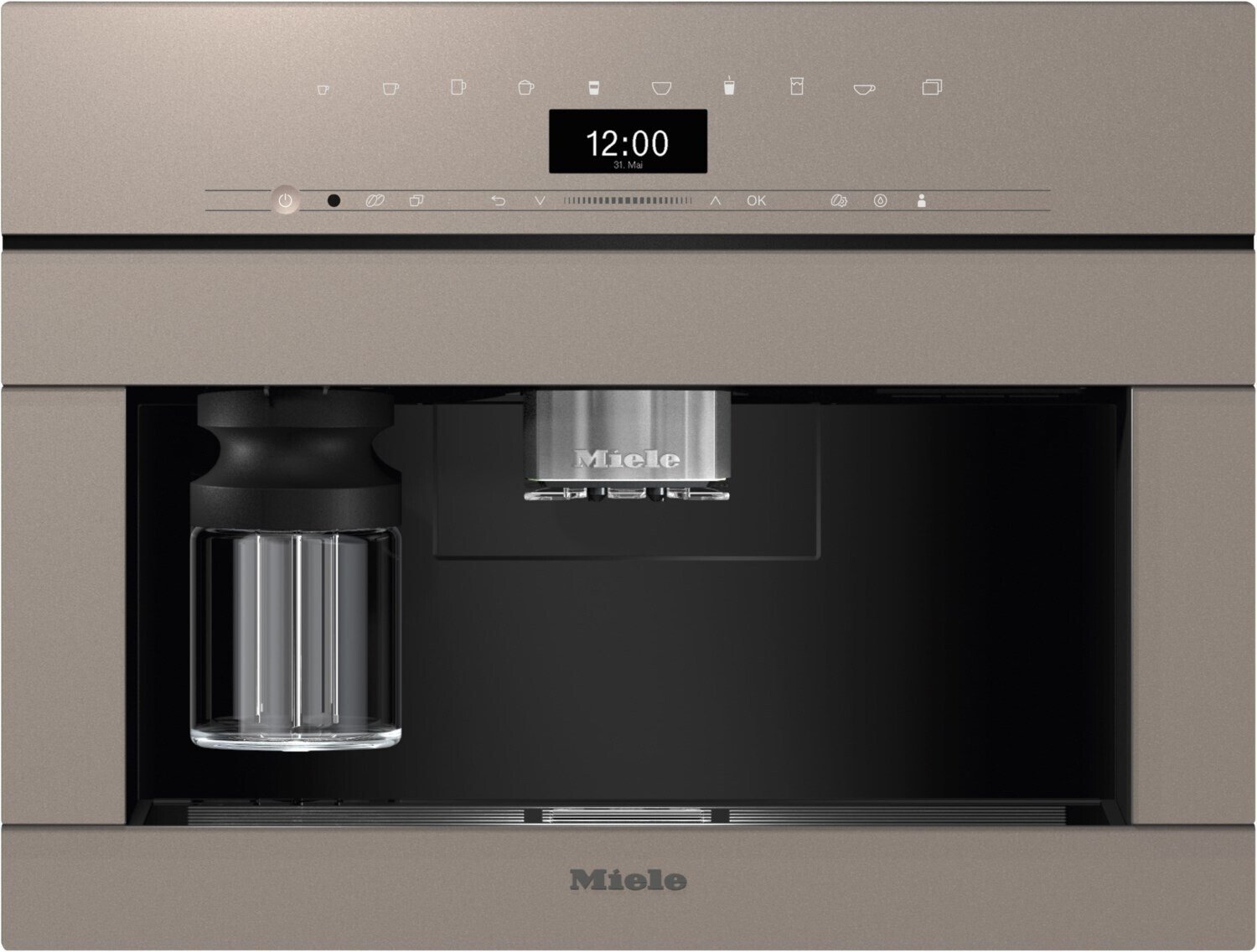 Встраиваемая кофемашина Miele CVA 7440 бежевый перламутровый